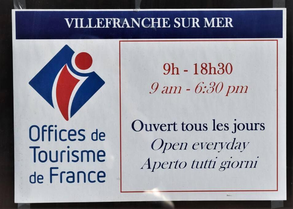 Iafrate-Oksoleil Apartment Villefranche-sur-Mer Bagian luar foto